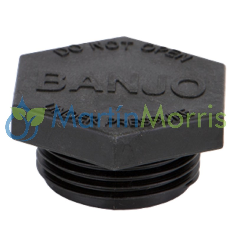 Tapón de vaso BANJO LSQ200-PL para filtro banjo modelo MLS222